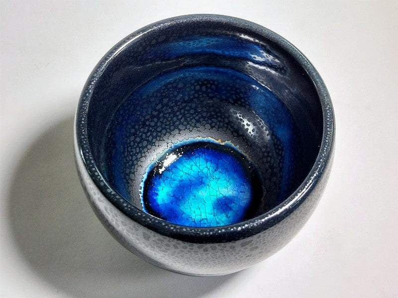 青色 横筋文 アンティーク ガラス鉢 [B31450] 青色 横筋文 アンティーク ガラス鉢 [B31450]-新品未使用 正規品の通販